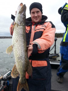 Gäddfiske i Quintrexbåten! Fiskeguidning med fiskeguide Mikael Puhakka www.fishguide.se